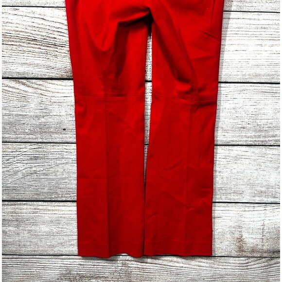 Spanx Crop Pants Womens Size XS True Red Pull On Polished Kick Flare 20367R NWT - Picture 5 of 13